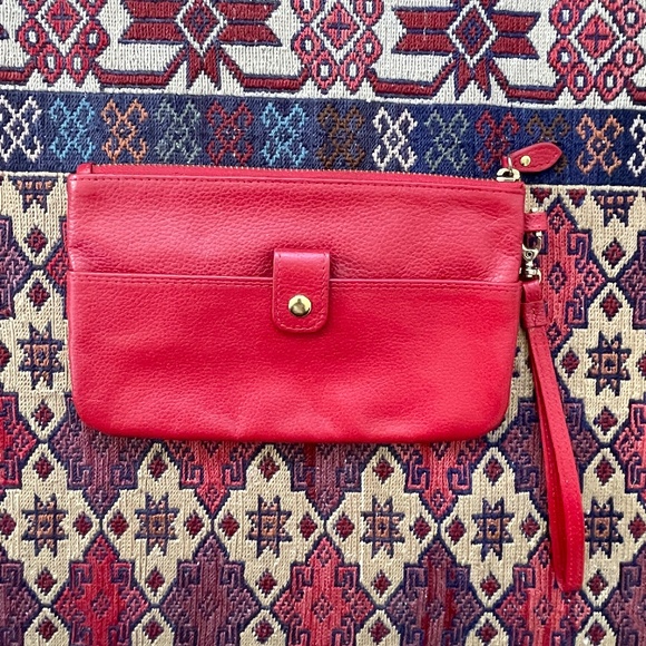 LODIS Women’s “Olivia” Leather Wallet/Wristlet with Card Insert - Picture 2 of 4